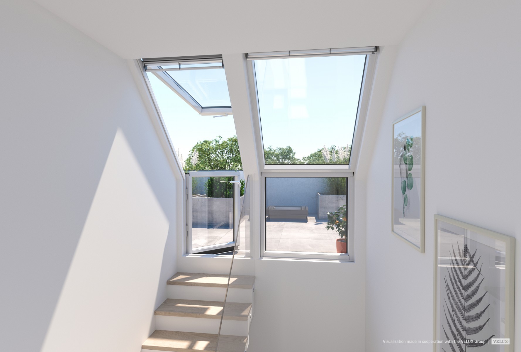 Acceso a cubierta VELUX