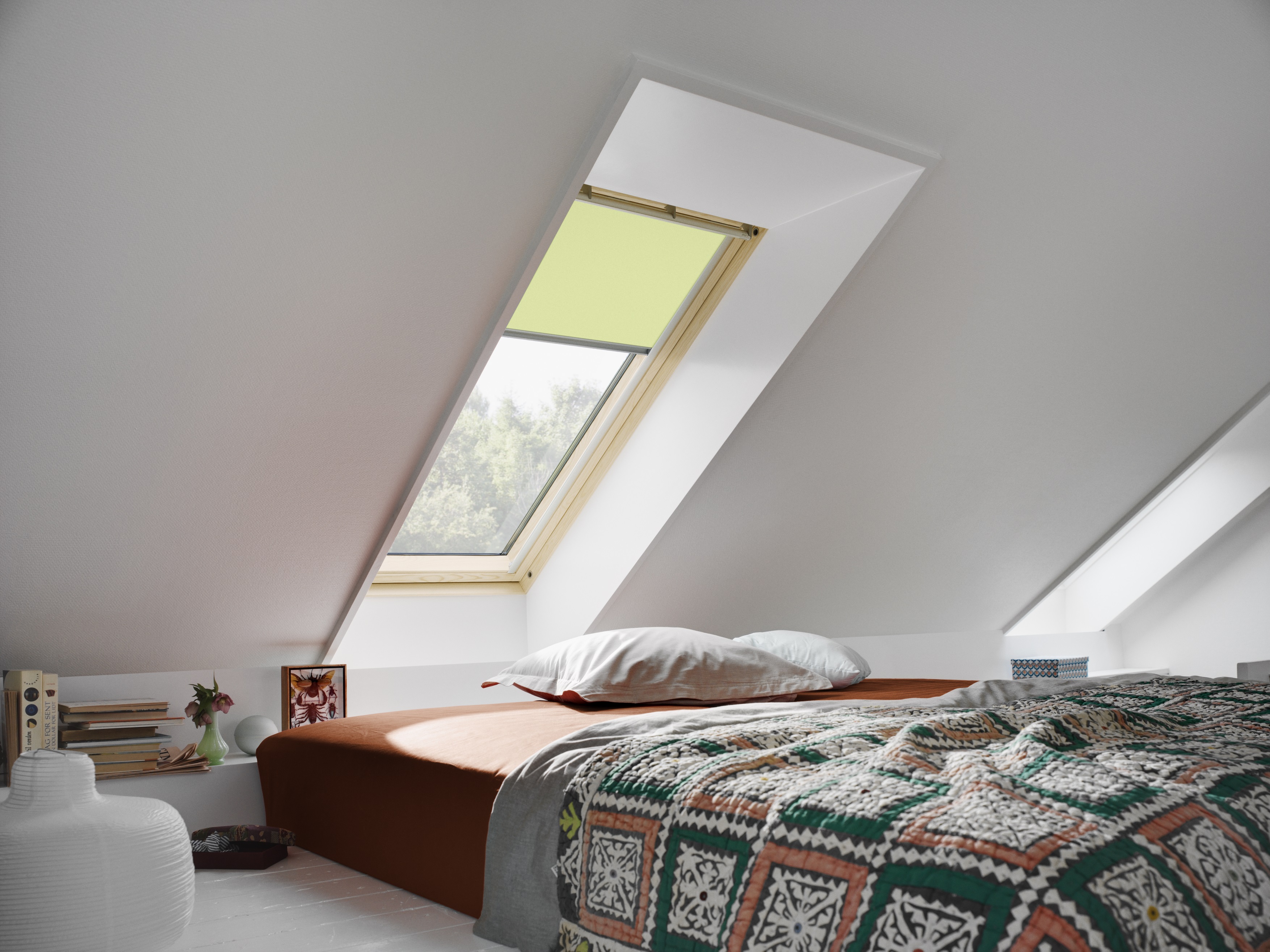 Die neue VELUX Colour by You Kollektion bietet Farbtöne für jede Stimmung