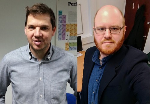 Professor Rob Dryfe and Dr Mark Bissett from The University of Manchester