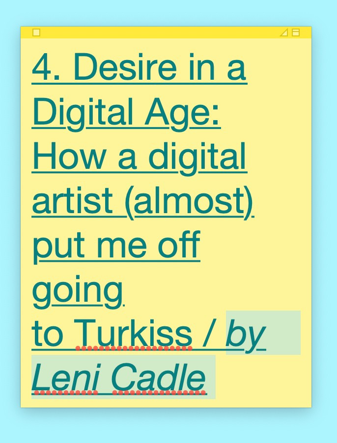 ‘Deep red glory’: treasuring the earlier internet with Olia Lialina ‘Deep red glory’: treasuring the earlier internet with Olia Lialina
