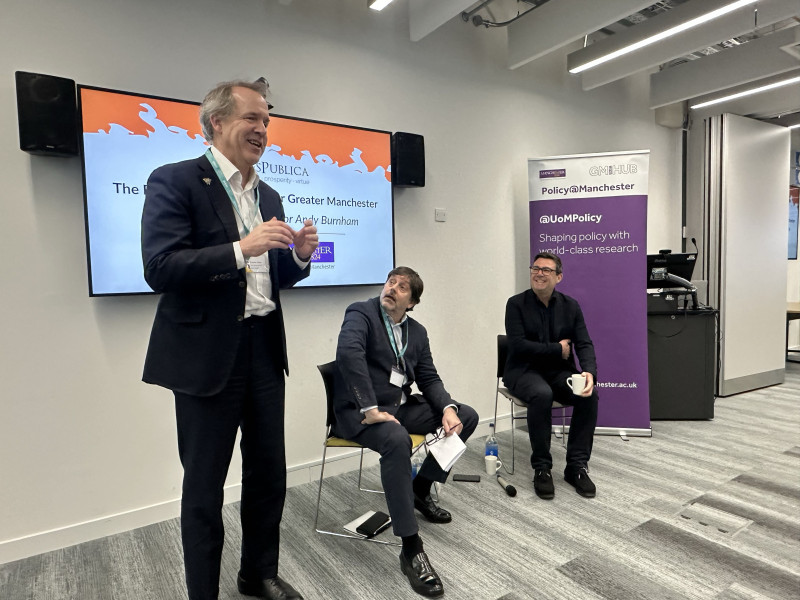 Devolution discussion at University of Manchester