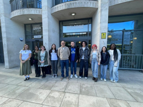 Simon Sadler’s visit to see the Sadler Scholars at The University of Manchester