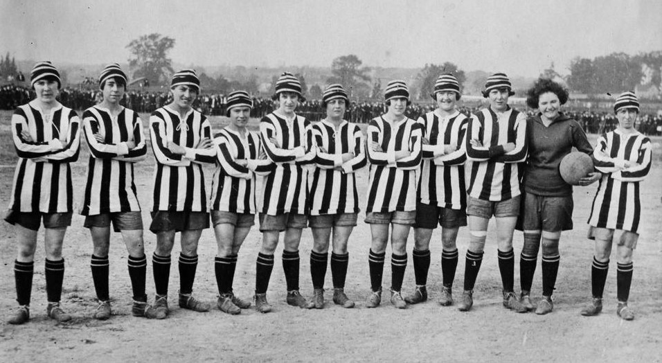 “Quite unsuitable for females” 100 years since women’s football ban
