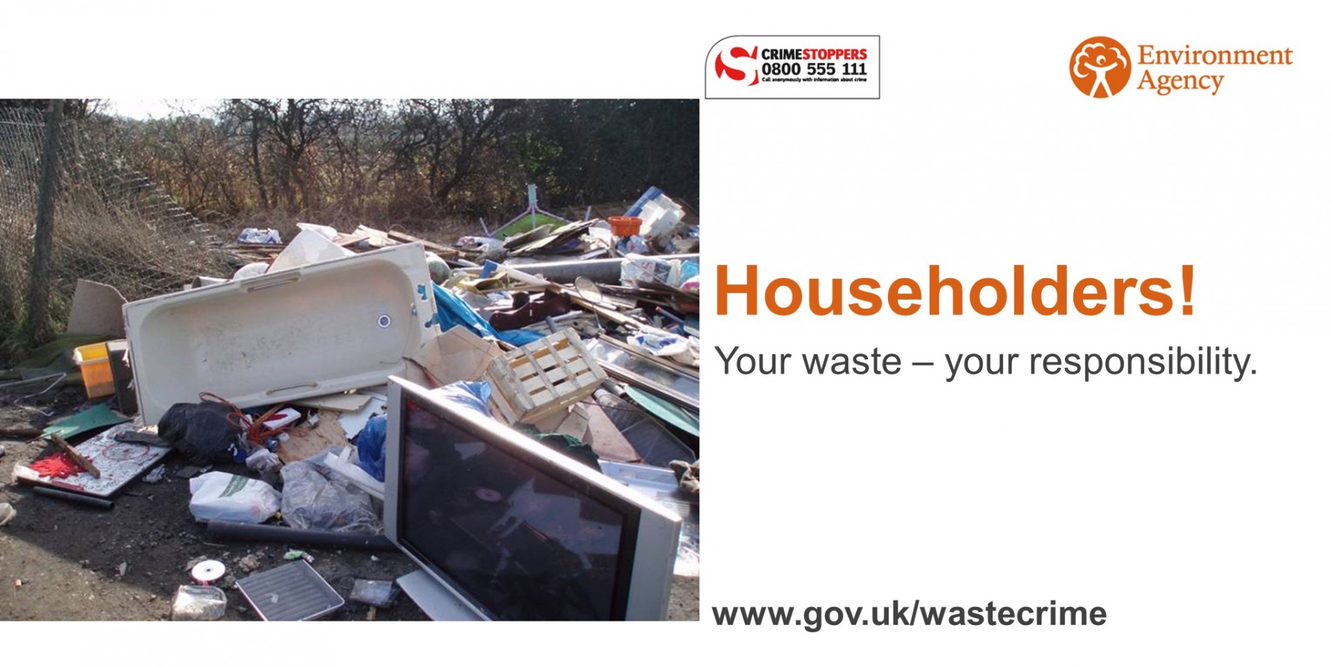 Households urged to play their part in tackling waste crime