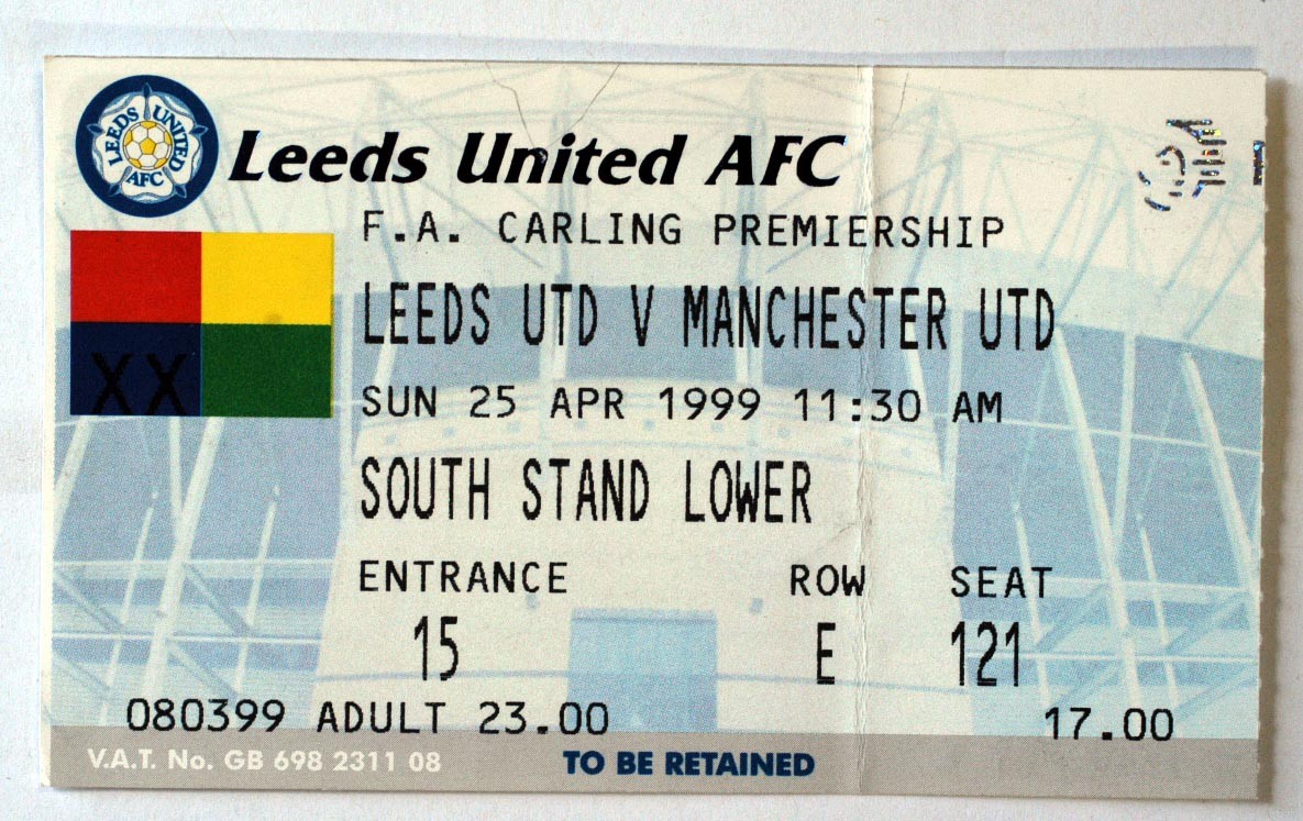 Object of the week Leeds United ticket