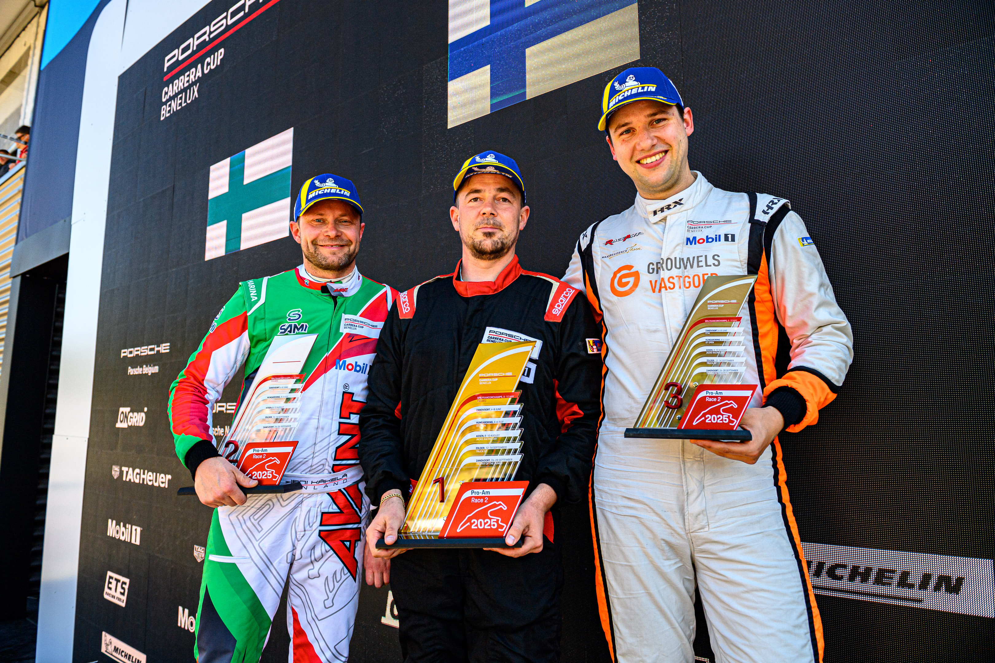 Robin Knutsson Racing Robin Knutsson en Bertrand Baguette winnaars bij seizoensstart Porsche ...