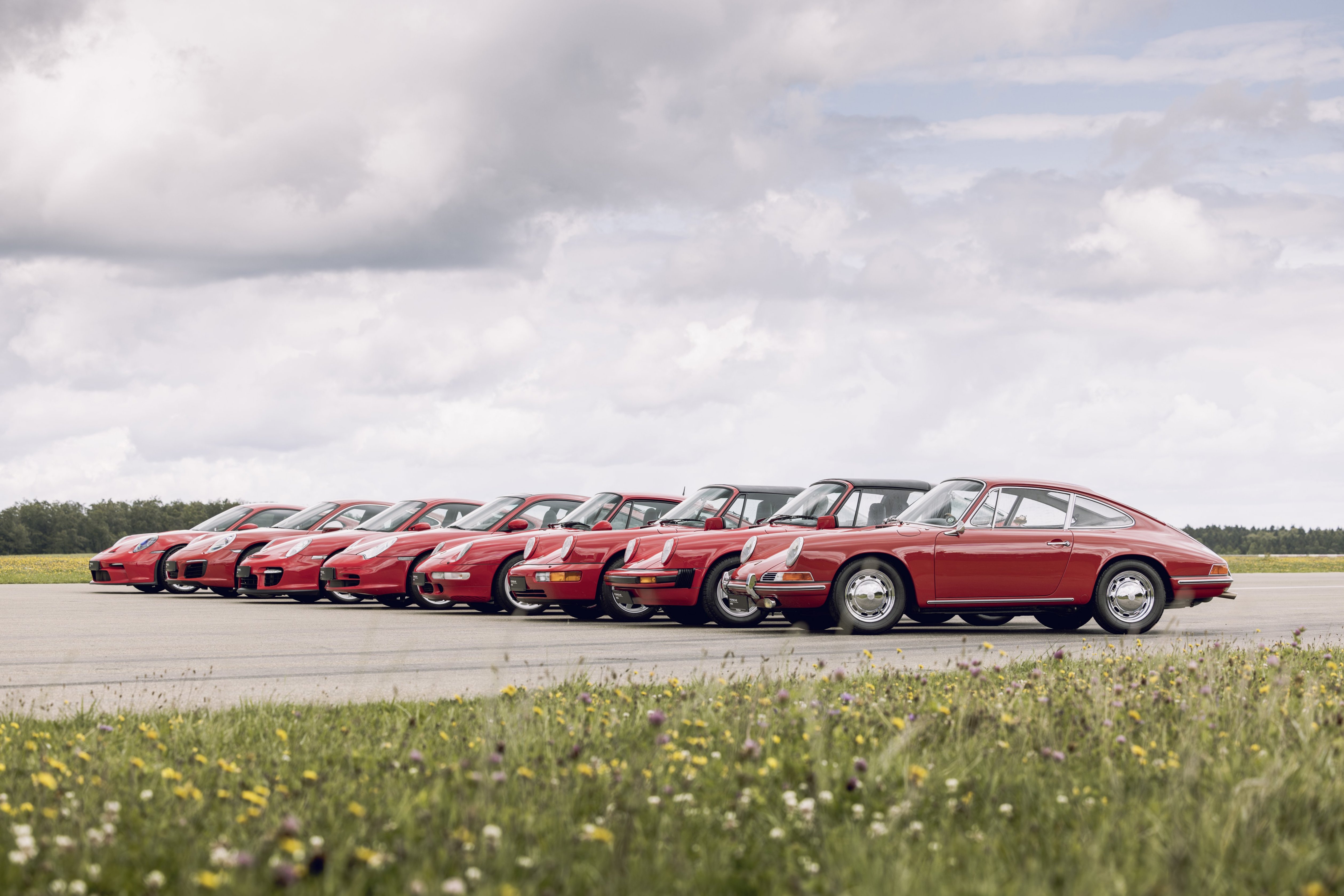Porsche 60 jaar 911 - groepshots -3
