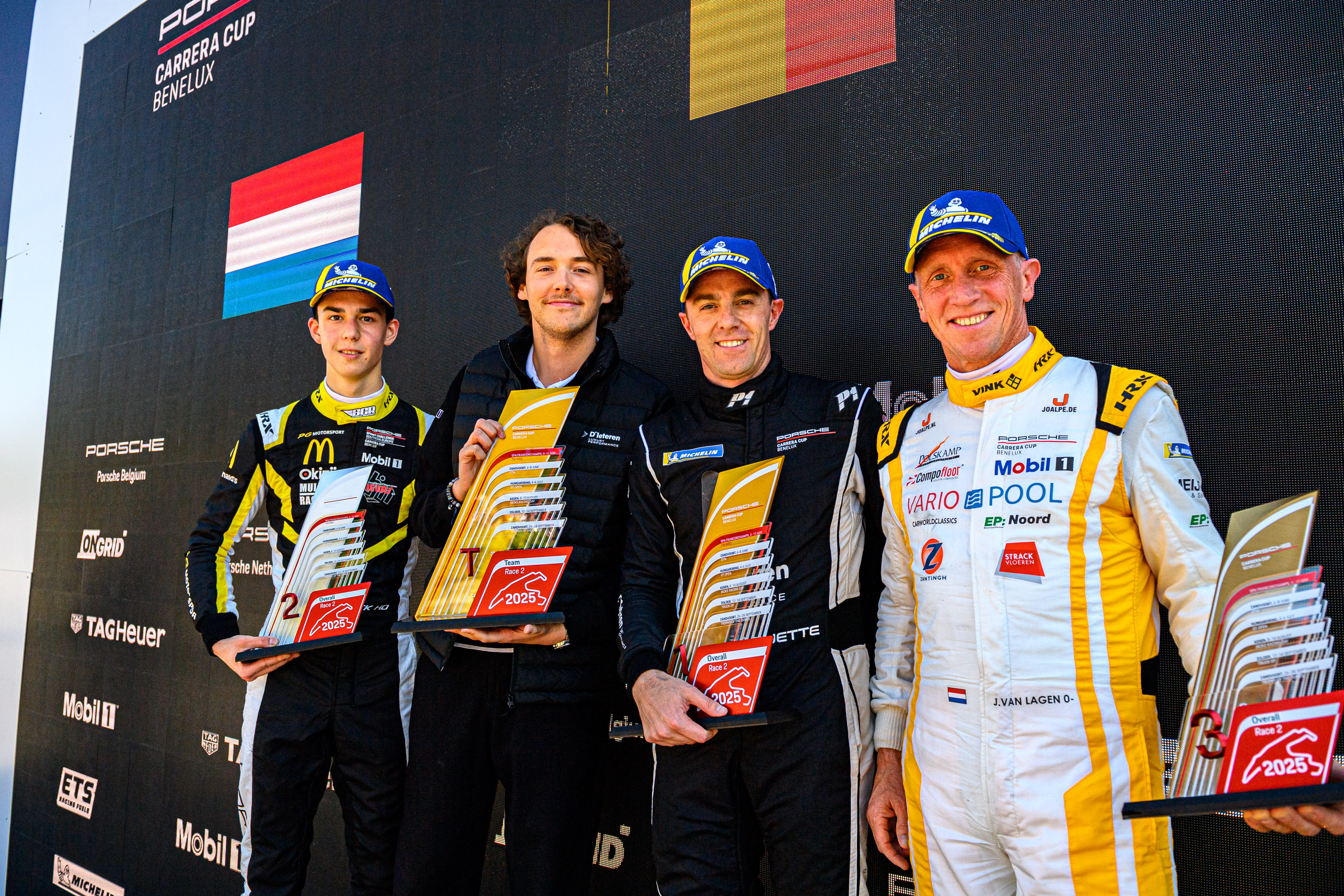 Robin Knutsson Racing Robin Knutsson en Bertrand Baguette winnaars bij seizoensstart Porsche ...