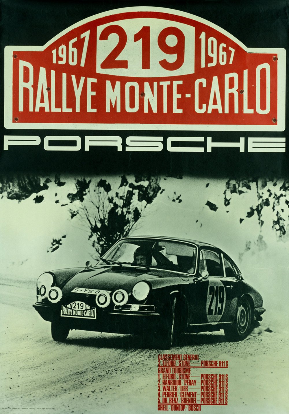 Porsche race- en reclameposters - 12