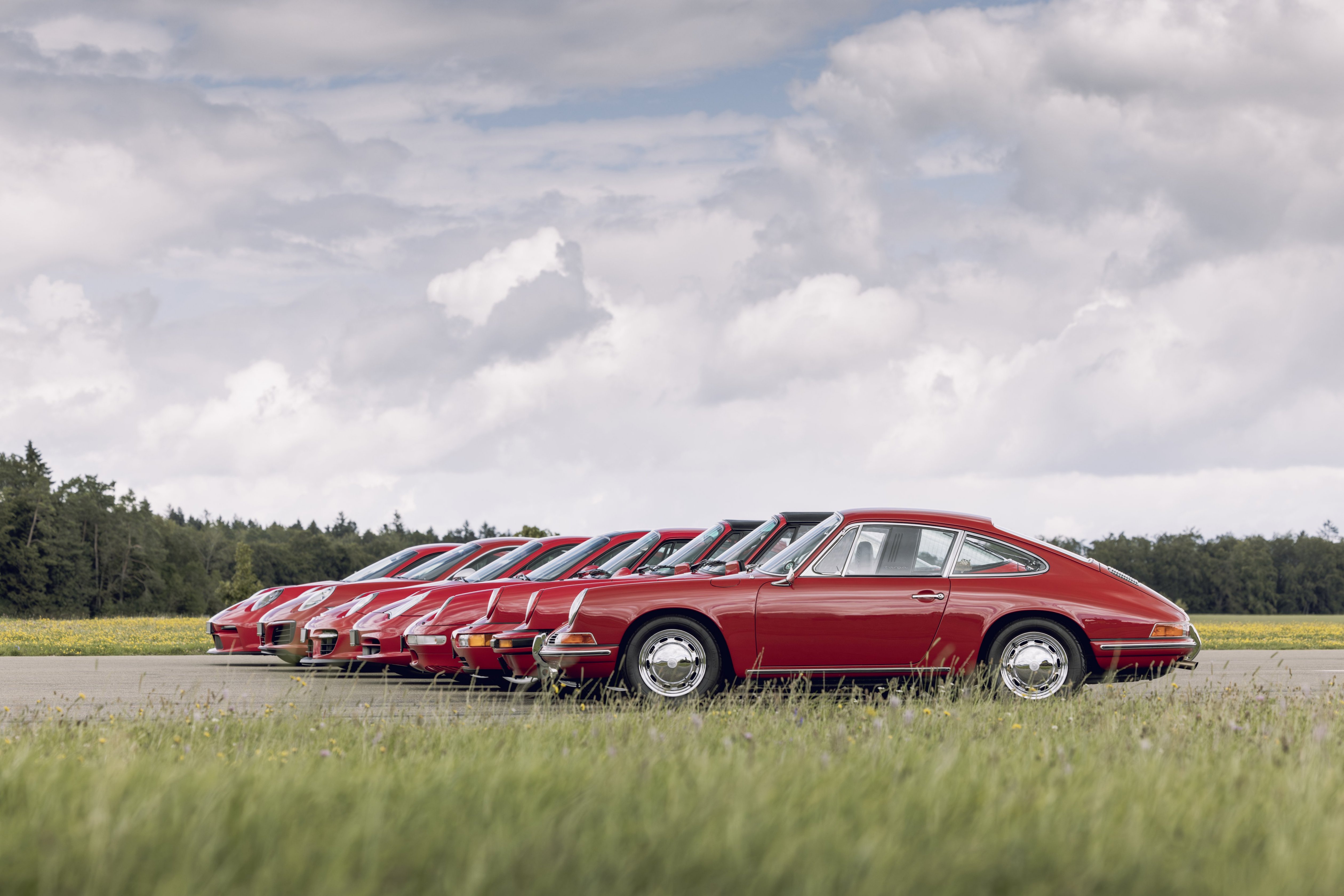 Porsche 60 jaar 911 - groepshots -4