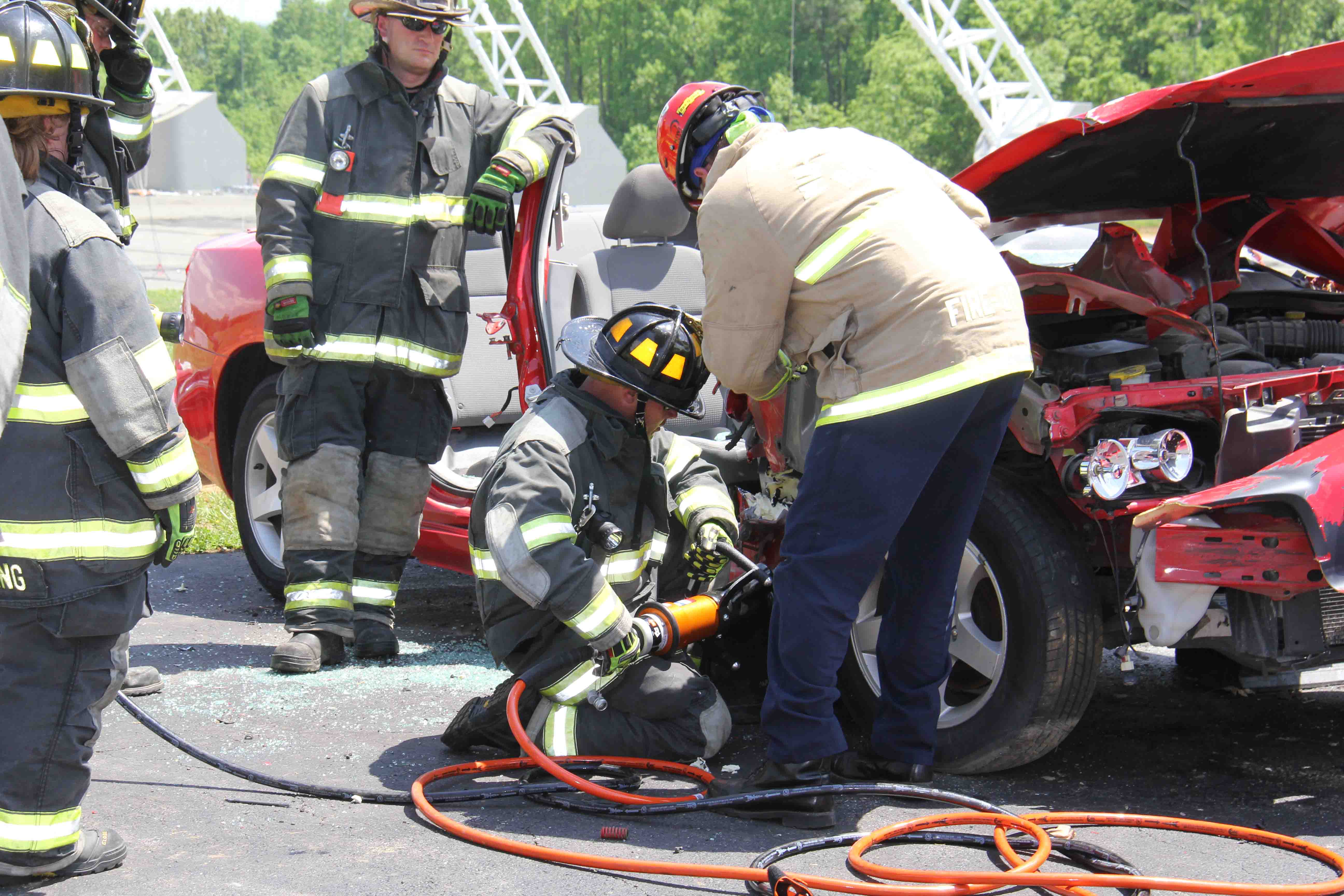 Rescue from the wreckage