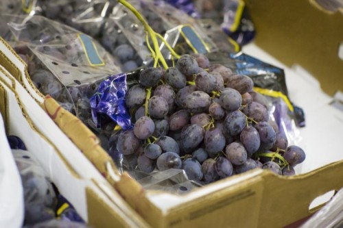 Donations of grapes