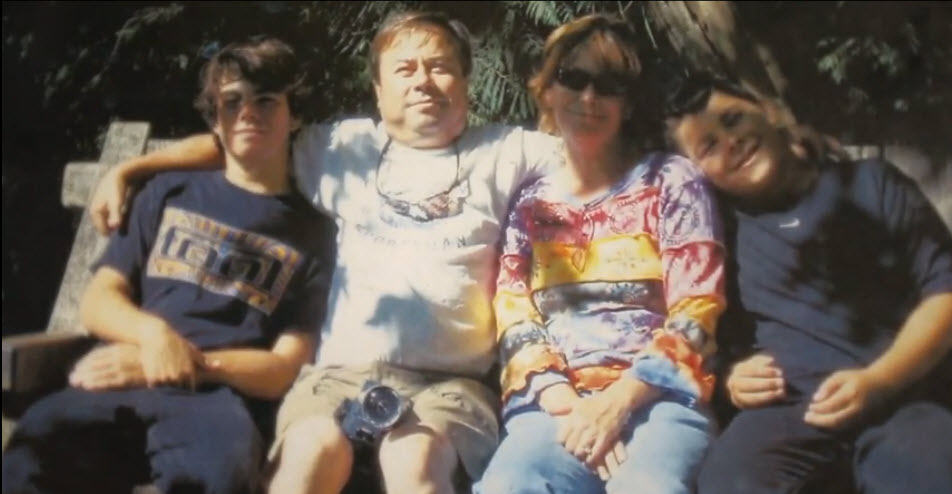 Ron and his family
