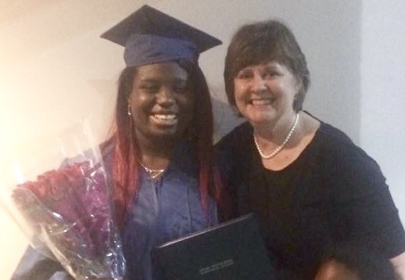 While Pam and San’s formal Big Sister mentoring ended when San graduated high school, their relationship has not stopped. “I’ve enjoyed watching her grow, excel and flourish,” said Pam.