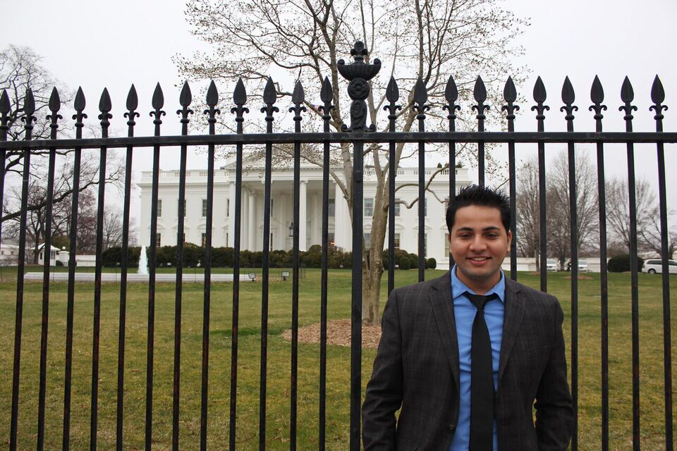Hari Adhikari smiling