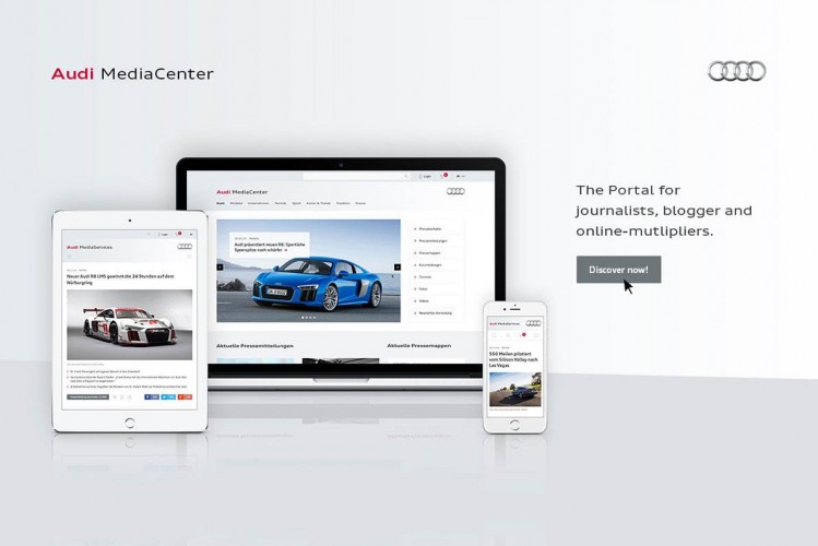 Audi lanceert nieuw online MediaCenter
