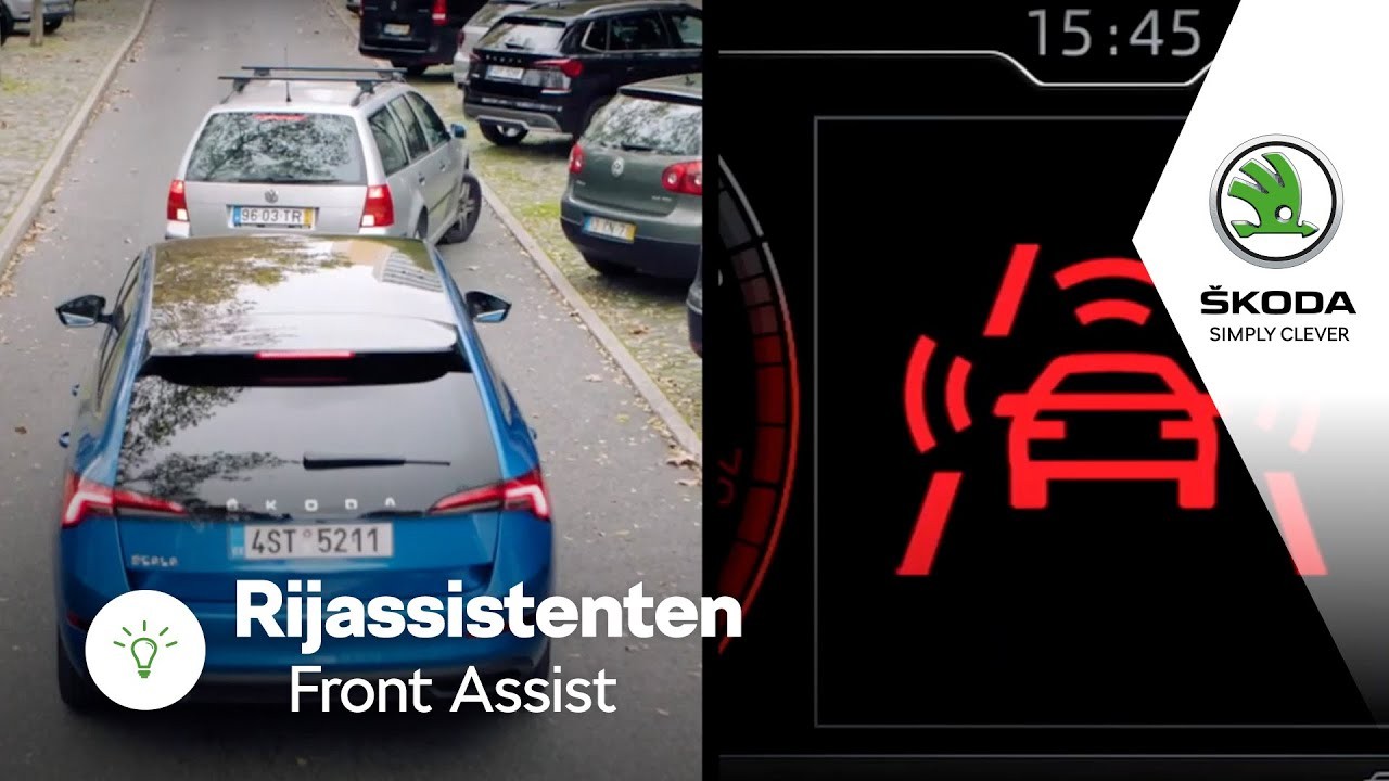 Front assist skoda