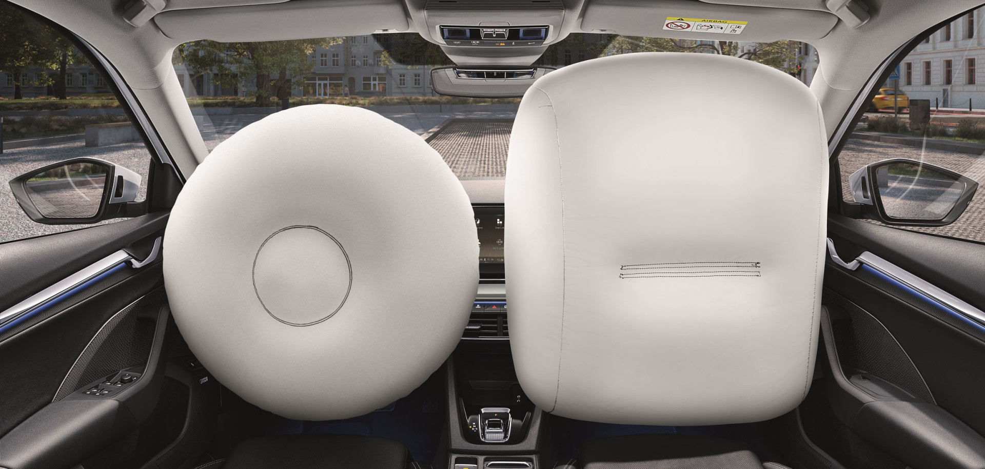 Zo jong is de airbag