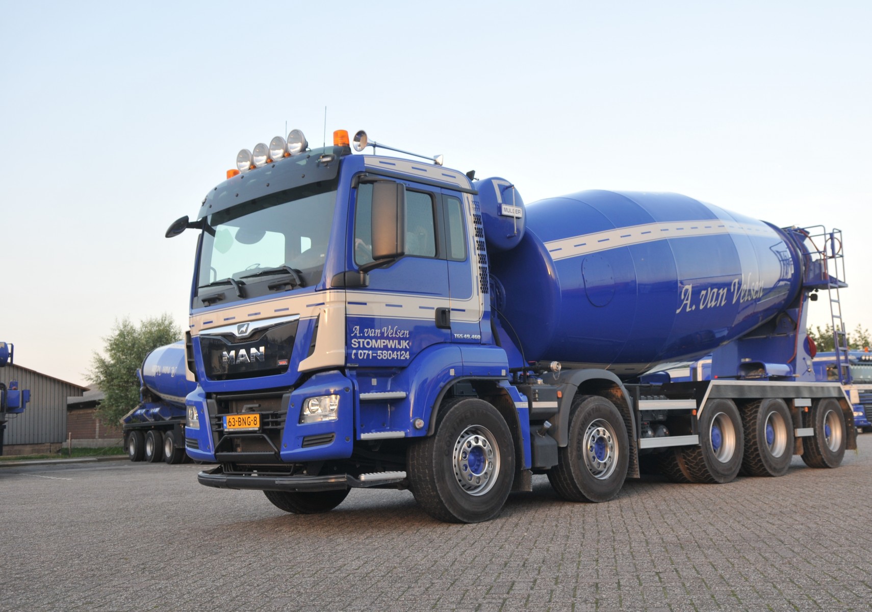 Eerste MAN voor A. Van Velsen Transport B.V.