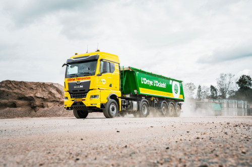 3 MAN TGX 4x2 Hydrodrive trekkers voor L‘Ortye