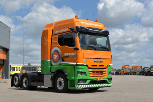 MAN hTGX 6x2 trekkers voor Van der Vlist