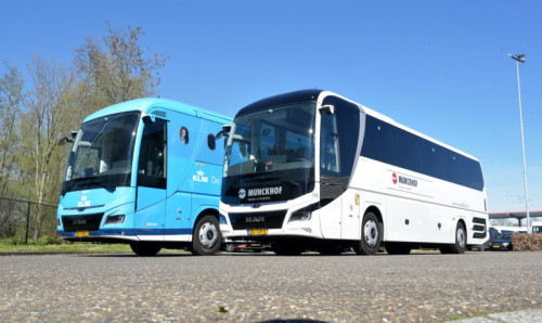 Nieuwe KLM-bus voor Munckhof Reizen