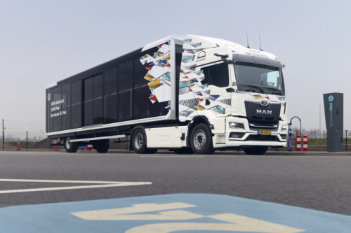 MAN eTGS brengt de toekomst in beweging met volledig elektrische roadshow