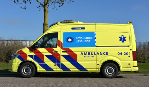 MAN TGE-ambulances voor Ambulance IJsselland