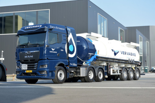 MAN hTGX 6x2 voor VERVAEKE