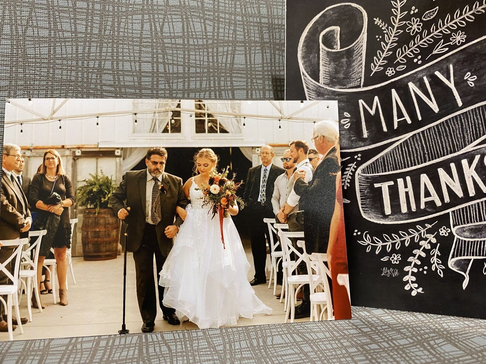Man Walks Daughter Down Aisle Despite Traumatic Brain Injury