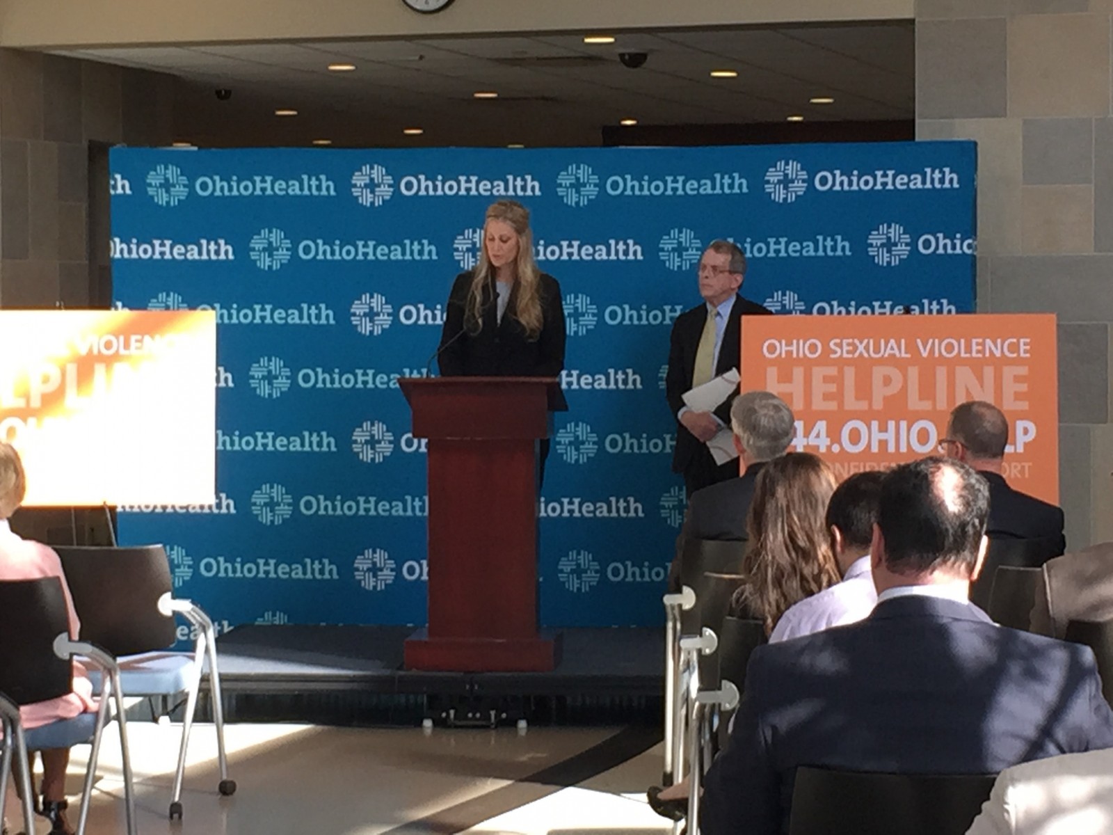 Attorney General and OhioHealth Launch Ohio Sexual Violence Helpline