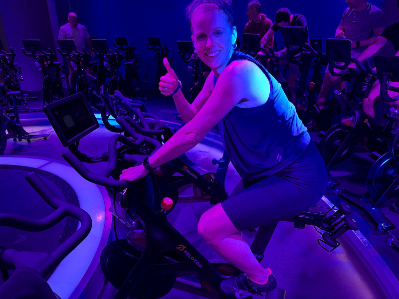Allison at Peloton in NYC1
