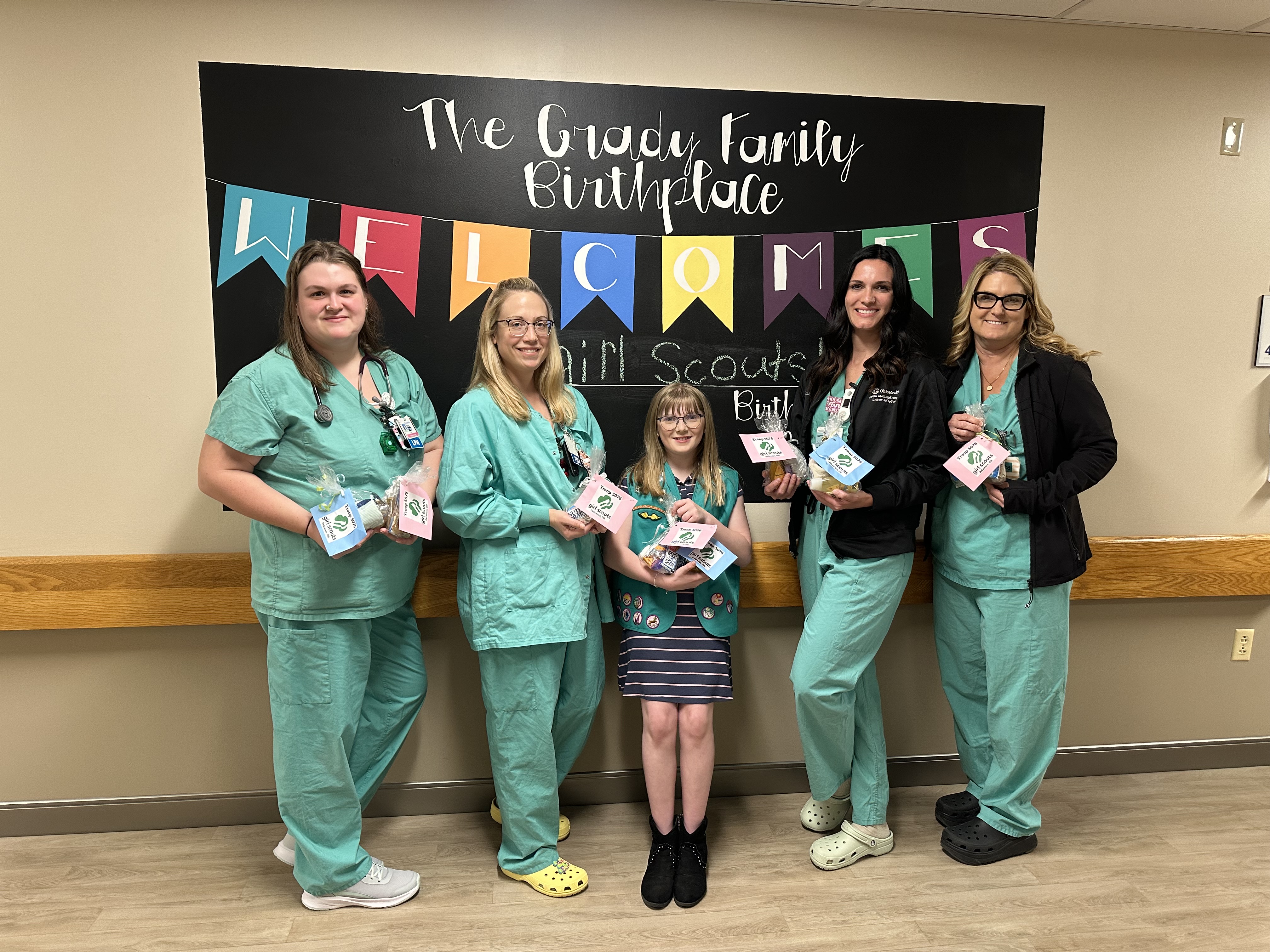 Local Delaware Girl Scout Delivers Thoughtful Gift Packages to New ...