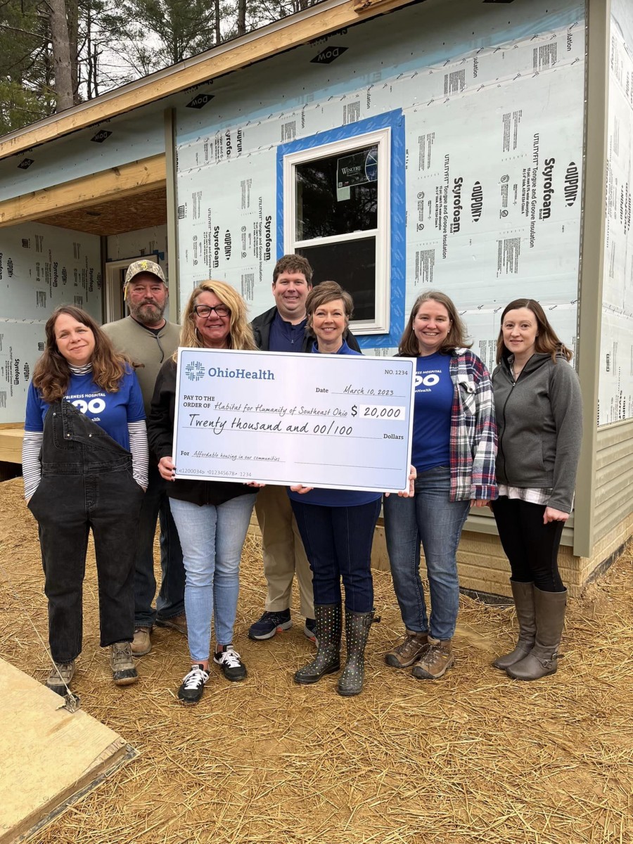 OhioHealth Makes 20,000 Pledge to Habitat For Humanity to Build Two