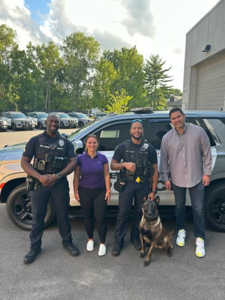 Dr Steginsky and Officer Baggoo Ride Along