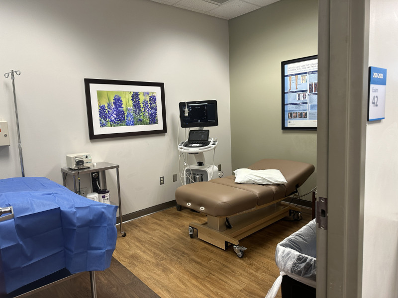 OhioHealth Vein Clinic Patient Room
