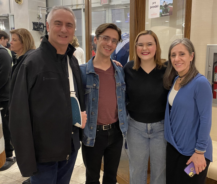 Patient Bill Jingo and his family.