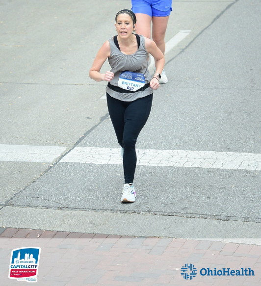Brittany During the Race
