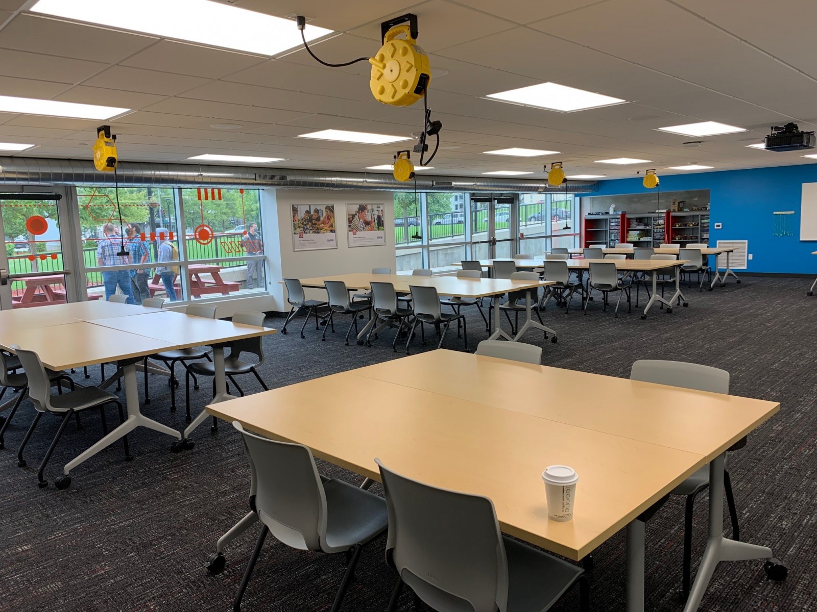 AmFam classroom inside STEM Center