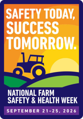 National Farm Safety and Health Week 2026 Logo
