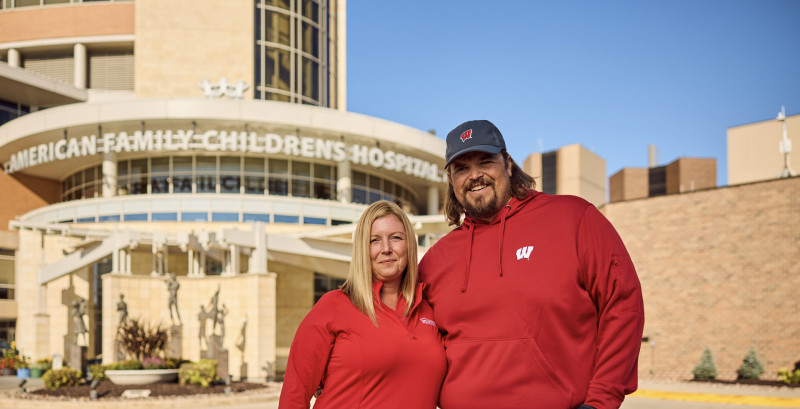 Sarah and Mark Tauscher