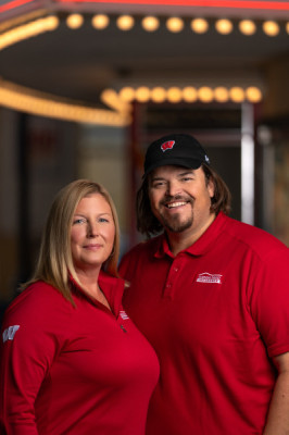 Sarah and Mark Tauscher