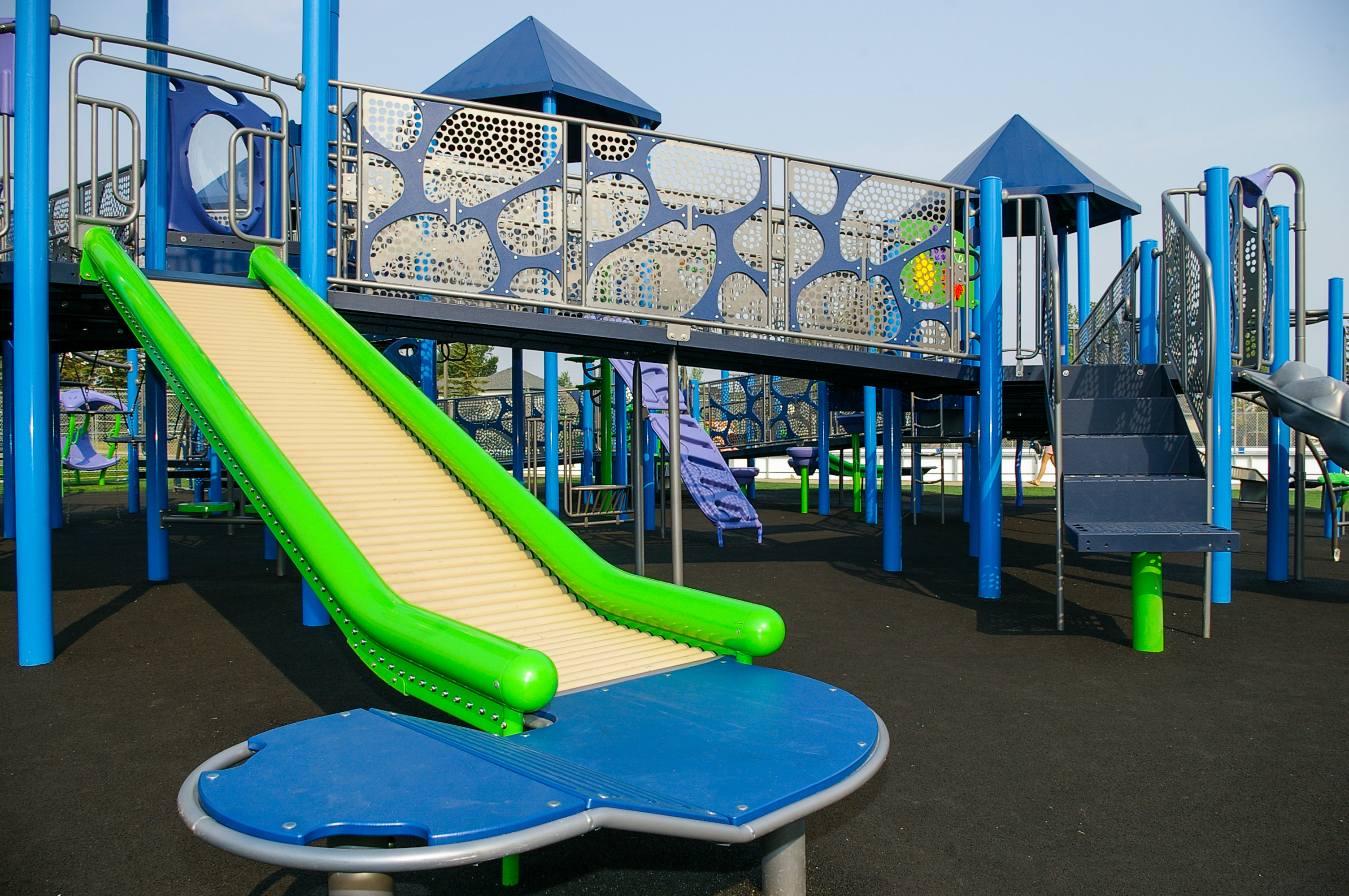 Kids of all abilities can play together at 10 new inclusive playgrounds