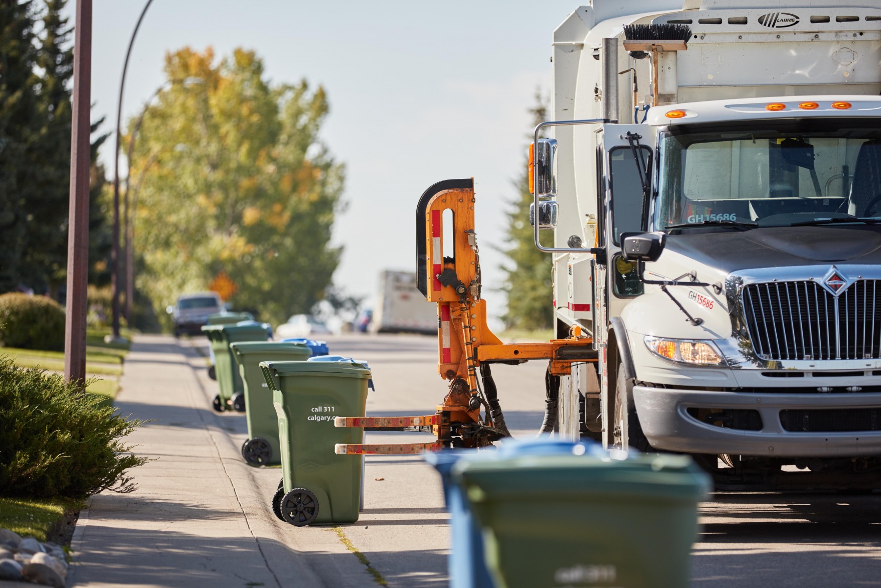 Public Service Announcement Green carts spring into weekly collection
