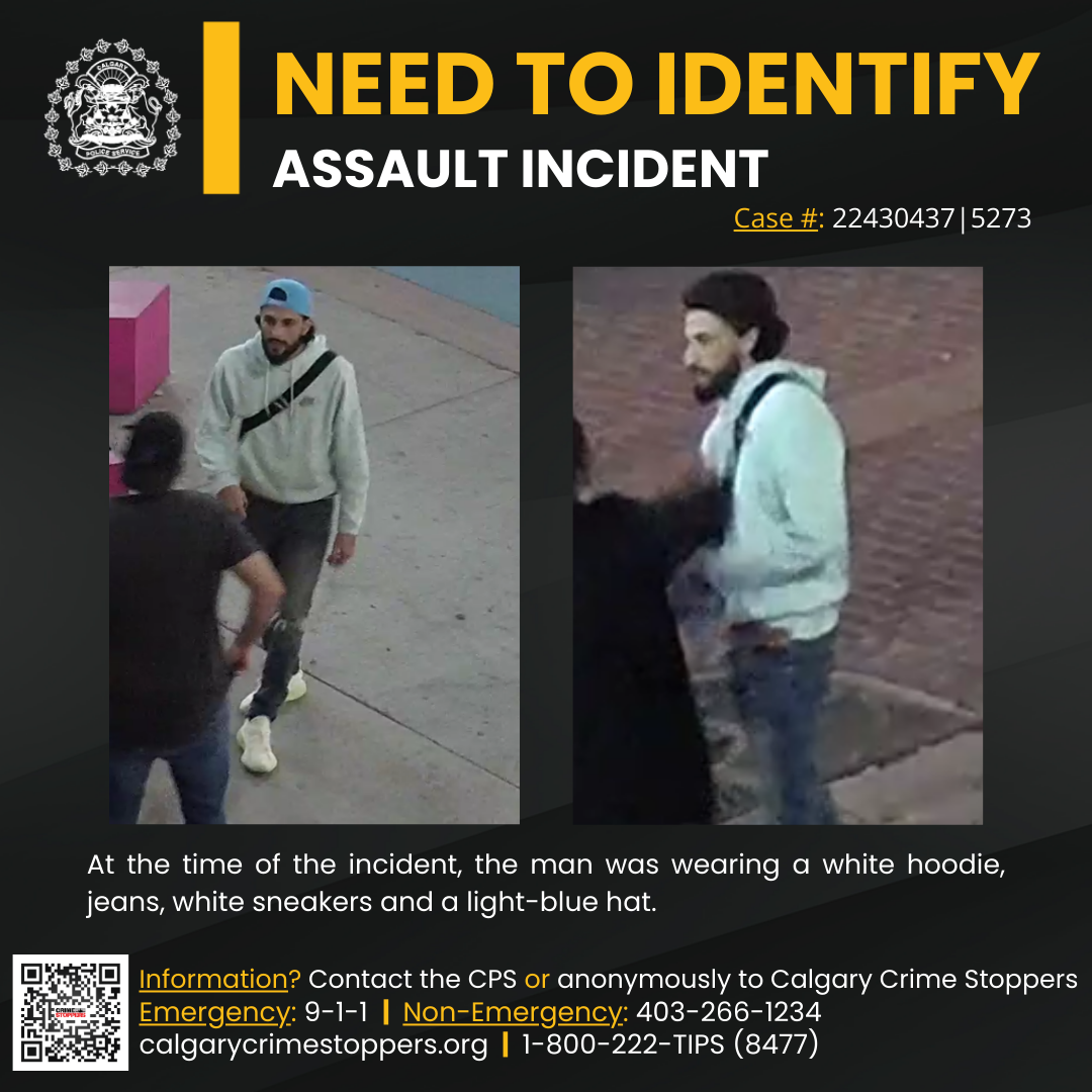 Need to Identify - Serious assault incident suspects 1