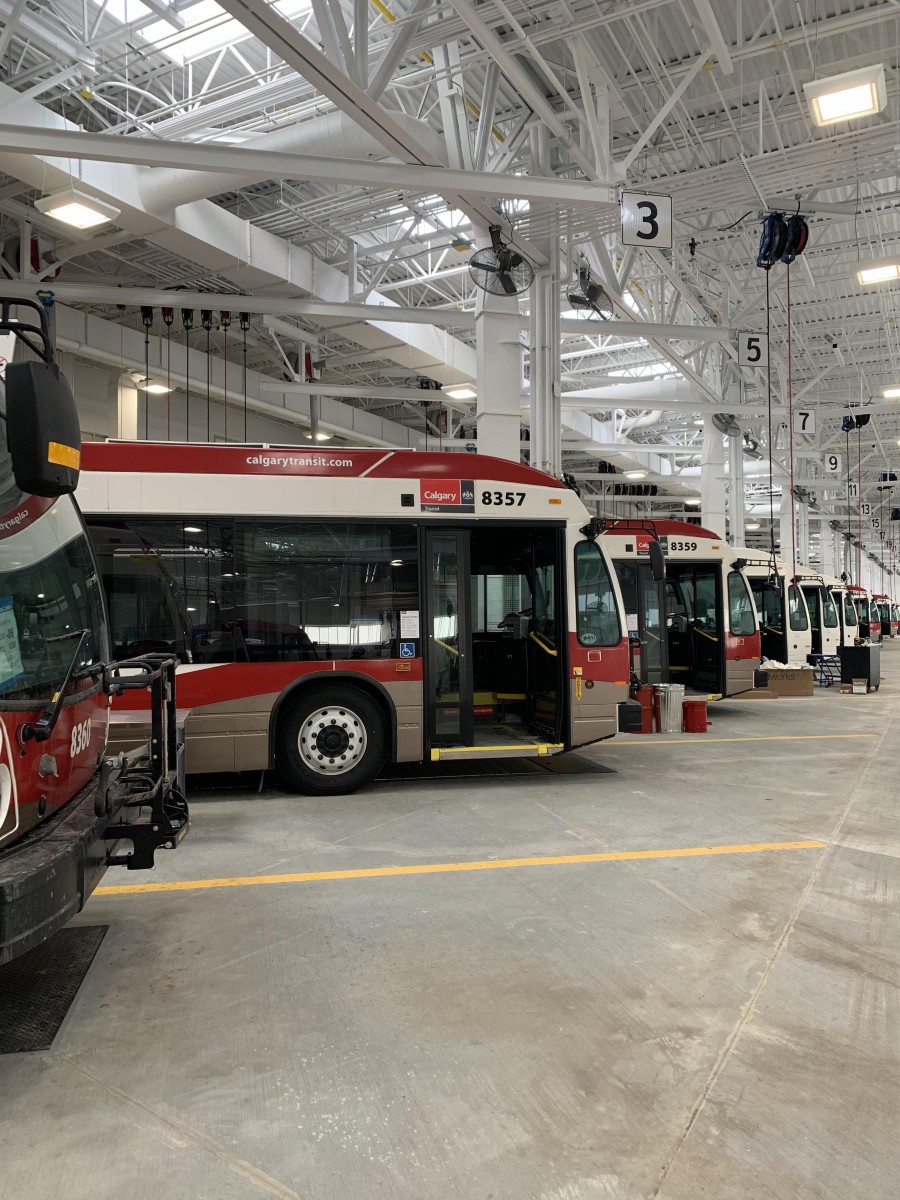 New Calgary Transit Facility largest in North America focused on