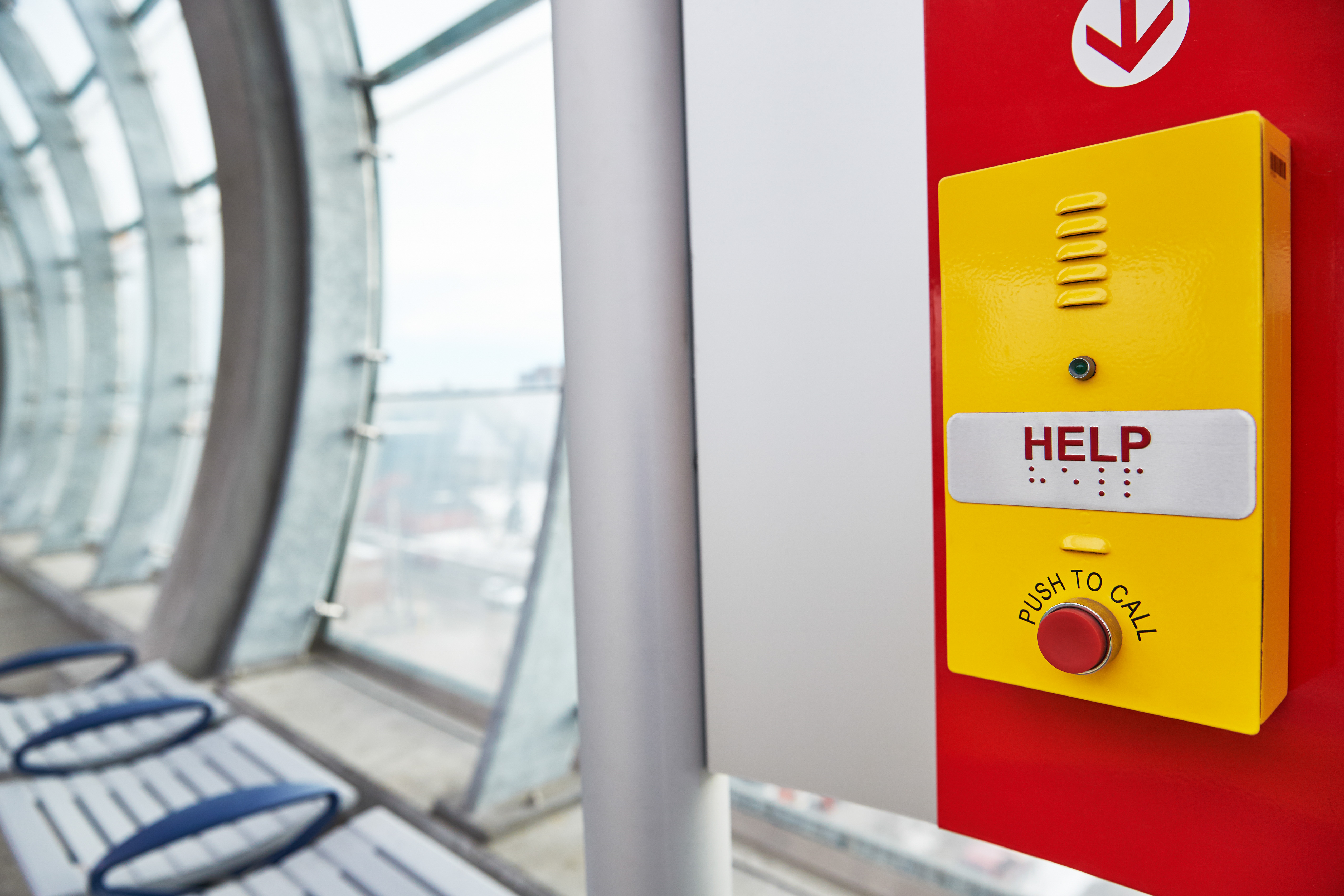 Help Button Lner Train CTrain Help button a critical piece of Transit safety