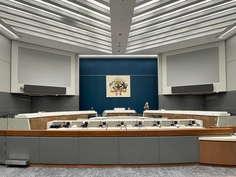 Council Chamber update