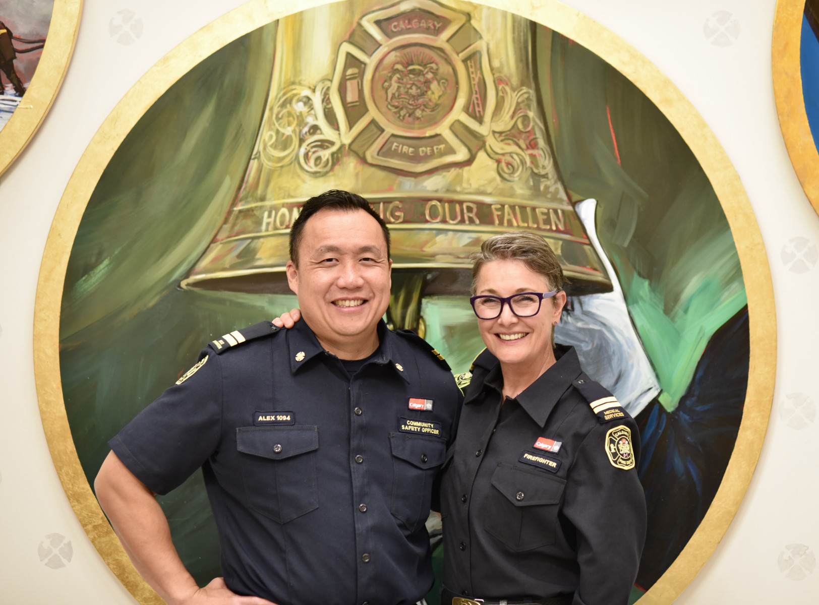 Alex Kwan and Carol Henke