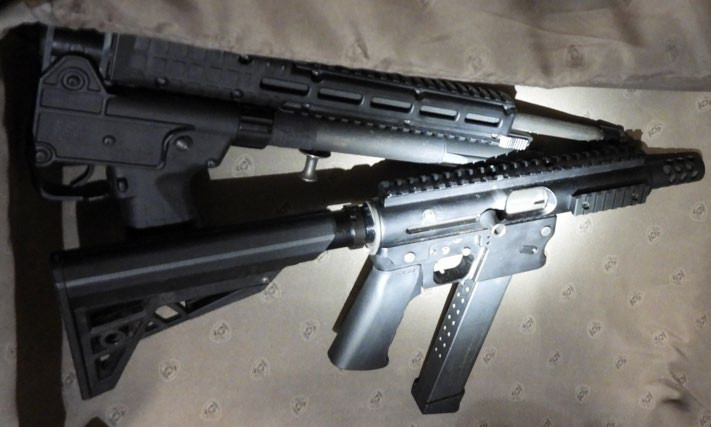 Police charge man; several firearms and ammunition seized